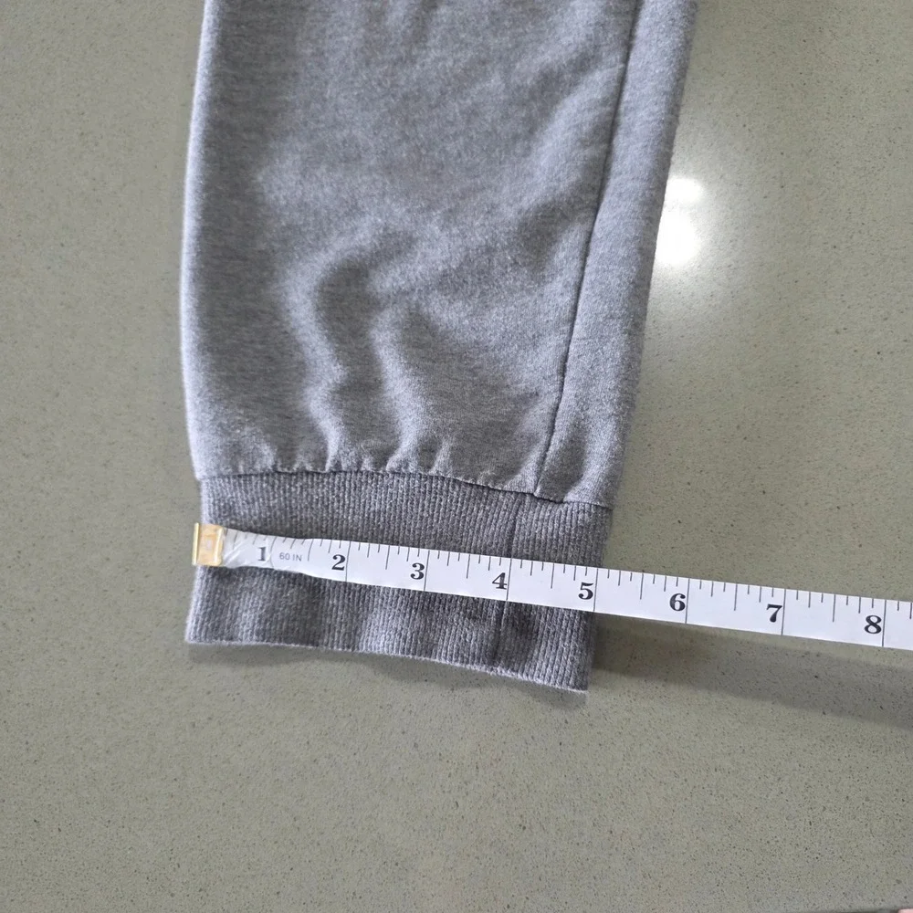 Banana Republic Mens Gray Cargo Jogger Sweatpants Medium Drawstring Fleece‎ 1335